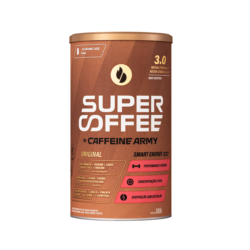 SUPERCOFFEE 3.0 - 380g - CAFFEINE ARMY - Corpo10 Suplementos